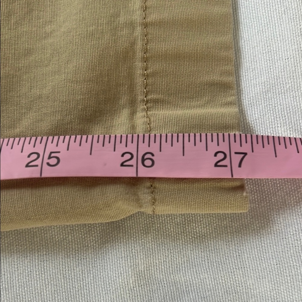 L.L. Bean Petite Tan Cotton Twill Lightweight Pants - Picture 7 of 10